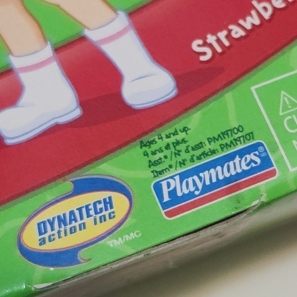 Strawberry Shortcake Candy Pops NIB 2006 Playmates Strawberry Shortcake Doll - Picture 13 of 15